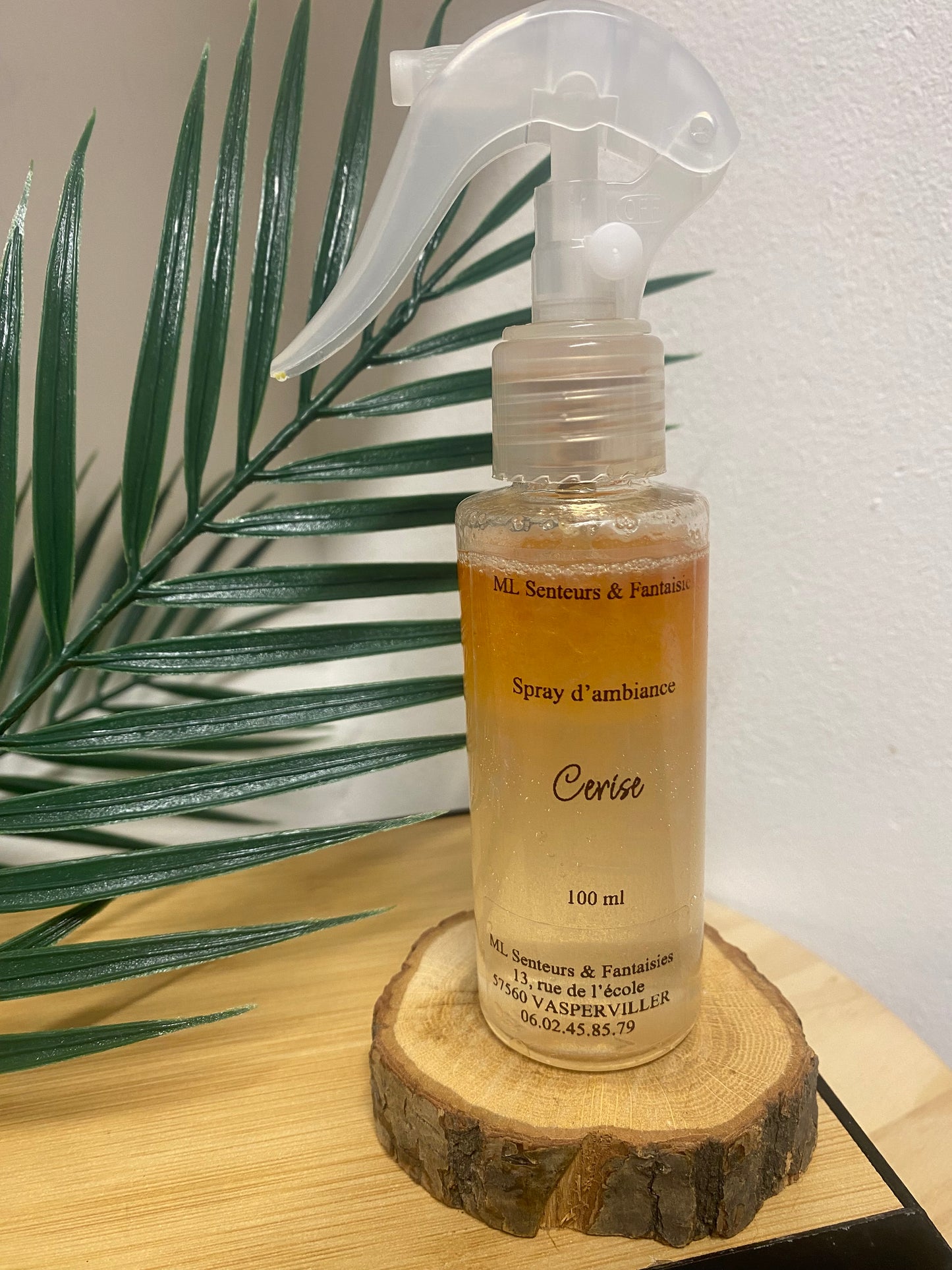 Spray d'ambiance cerise noire intense