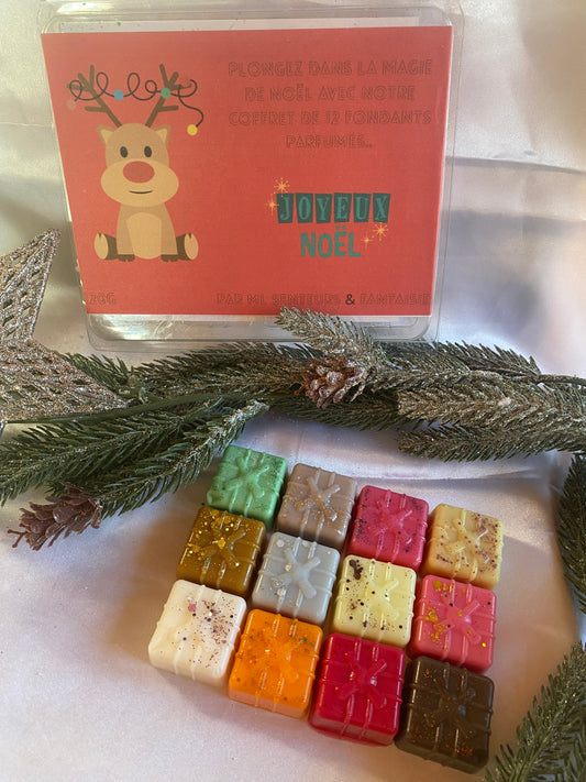 Boîte de 12 fondants parfumés