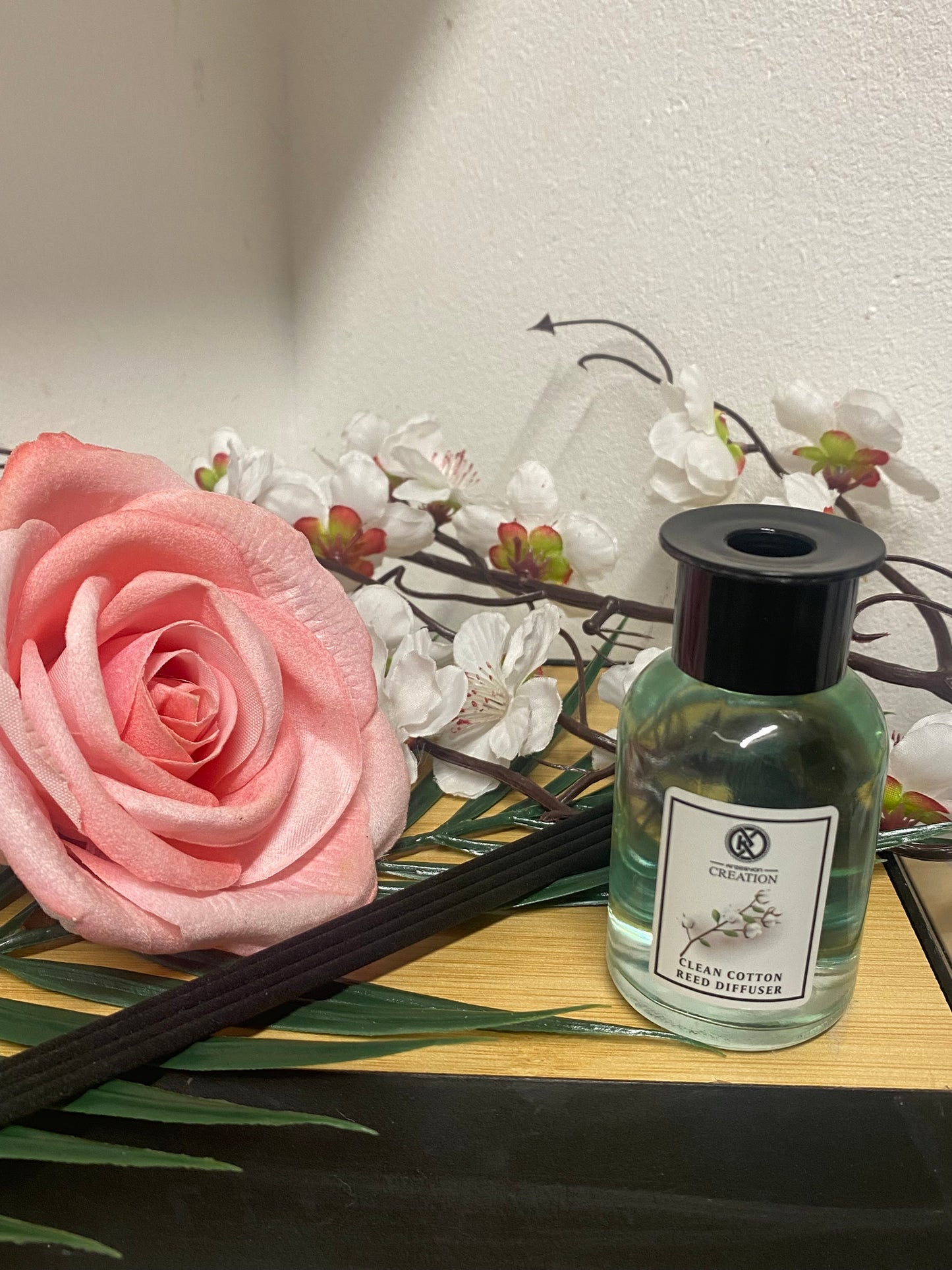 Diffuseur mikado Fleur de coton