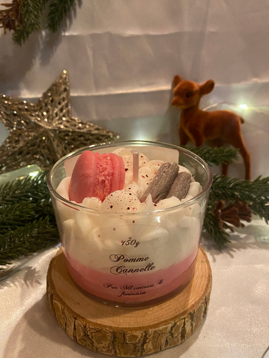 Bougie pomme cannelle 150g