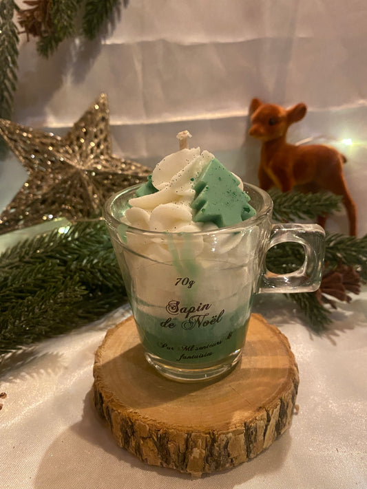 Bougie sapin de noël 70g
