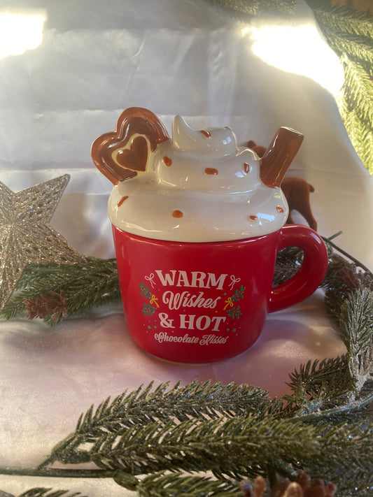 Brûleur tasse chocolat chaud